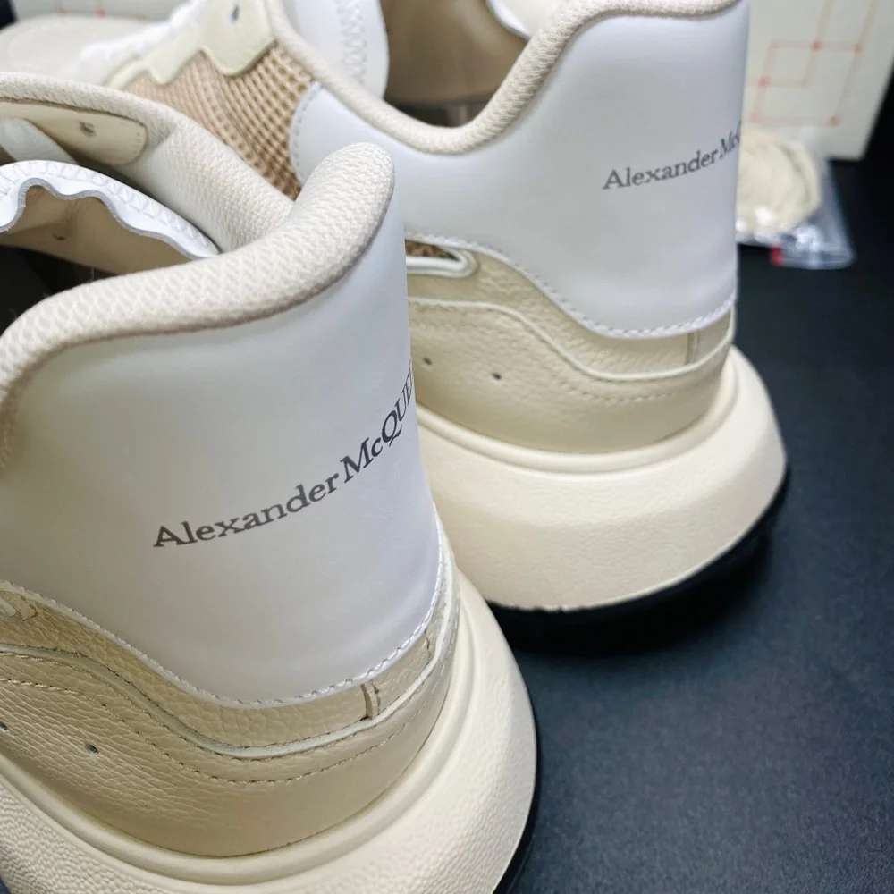 Alexander McQueen Men’s Mid Court Trainer Sneakers Size 12 NWB AUTHENTIC - Picture 5 of 10